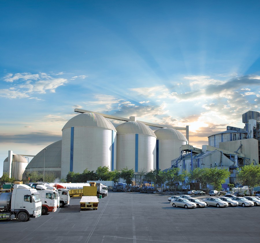 Buildings al. Jebel Ali hazardous waste treatment Complex Plant. Al Khaleej Sugar.